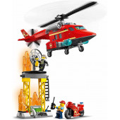 Fire Rescue Helicopter, Lego City.