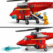 Fire Rescue Helicopter, Lego City.