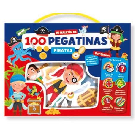 100 pegatinas. Piratas.