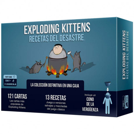 Exploding Kittens. Recipes for Disaster.