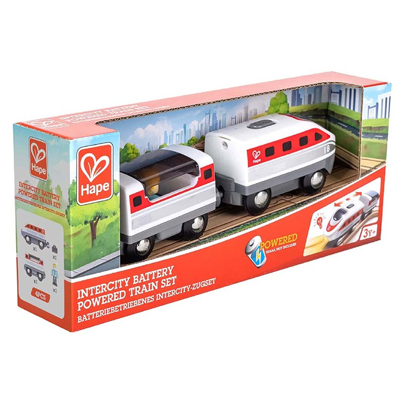 hape battery powered train