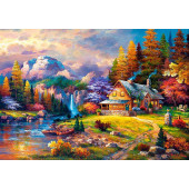 Mountain Hideaway. 1500 pieces.