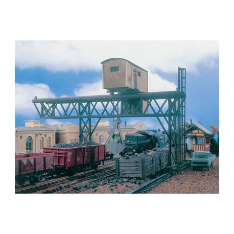 Coal loader with crane. VOLLMER 5714