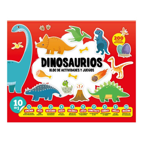 Dinosaurs. Activity block.