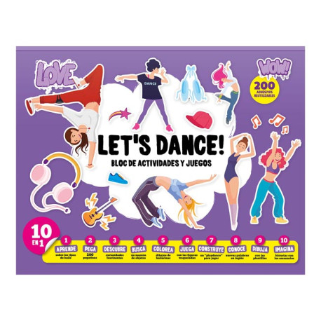 Let´s Dance!  Activity block.