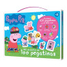 100 pegatinas. Peppa Pig.