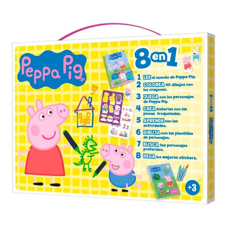 Peppa Pig. Kit 8 in 1.