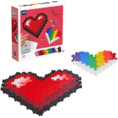 Puzzle por números. Corazón. PLUS PLUS