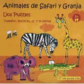 Animales de safari y granja. THE PURPLE COW