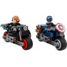 Black Widow & Captain America Motorcycles.