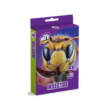 Hit cards. Insectos.