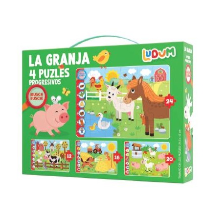 Puzle pregresivo. La granja.