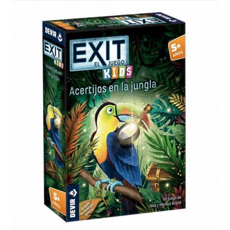 Exit Kids. Acertijos en la jungla.