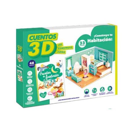 Cuentos 3D. Construye tu habitación.