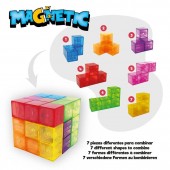 Magic magnetic cube. JUEGACONMIGO