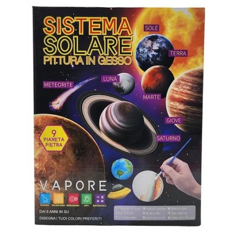 Pinta el Sistema Solar.