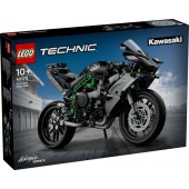 Moto Kawasaki Ninja H2R.