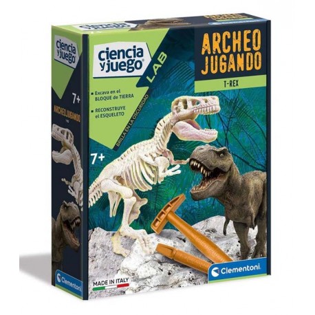 Arqueojugando T-Rex fosforescente.