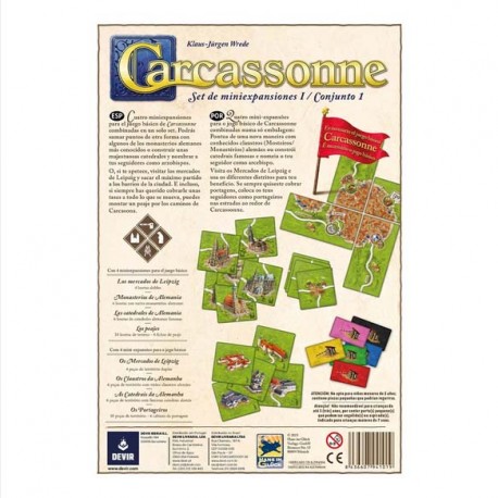 Carcassonne. Se de miniexpansiones I.