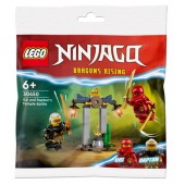 Ninjago. La batalla del templo de Kai y Rapton.