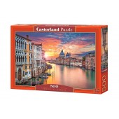 Venice at sunset. 500 pcs.