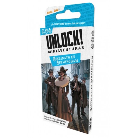 Unlock! Miniaventuras: Asesinato en Birmingham.