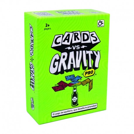 Cards vs gravity.