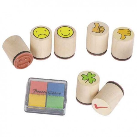 Smile stamps.