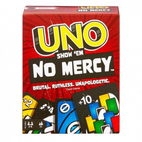 Uno, no mercy. MATTEL