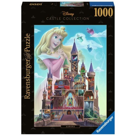 Castillos Disney: Aurora. 1000 piezas.