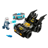 Batman and Batmobile vs. Mr. Freeze.