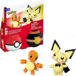 Charmander and Pichu. MATTEL