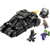 Batman Tumbler vs Two-Face and The Joker.