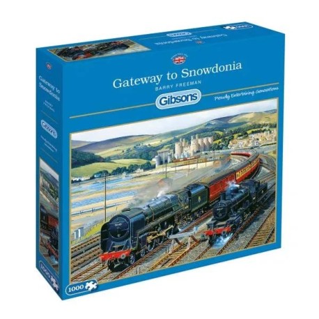 Gateway to snowdonia. 1000 pcs. GIBSONS