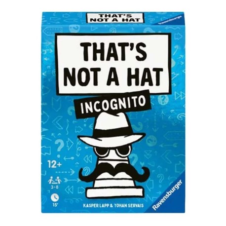 That's not a hat. Incógnito.