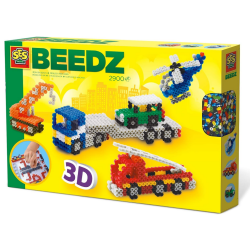 Beedz. Vehículos en 3D.|Caja dañada.