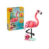 Wild Animals: Pink Flamingo.